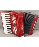 Accordion 16 Bass 25 Keys Red Color Professional Keyboard Instrument - €520,19 EUR
