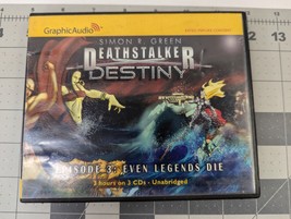 Deathstalker Destiny Audio Graphics Episode 3 Even Legends Die Simon R Green - $9.95