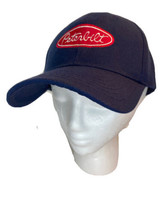 Peterbilt Navy Blue Embroidered Red Logo Adjustable Trucker Baseball Hat... - £18.21 GBP