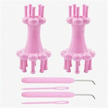 CraftyLoop: Mini DIY Spool Crochet Loom Kit for Knitting Yarn, Wool, and... - $27.67