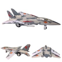 7&quot; F-14 Tomcat Diecast US Navy Model Fighter Jet Airplane Toy Licensed Grey - RM - £19.11 GBP