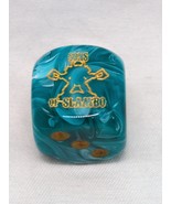 Sons Of Slambo D6 Teal/White Dice - $21.83 CAD