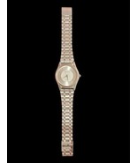 Futura Quartz Stainless Steel Watch Silver Tone Analog 8&quot; Adjustable Band - $15.79