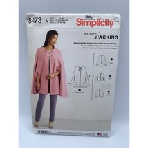 Simplicity Misses Cape Sewing Pattern Sz XS - XL 8473 - uncut - £9.33 GBP