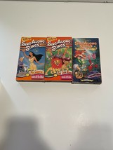 Disney Sing Along Songs VHS Lot of 3 Pocahontas The Lion King Under The Sea - £13.28 GBP
