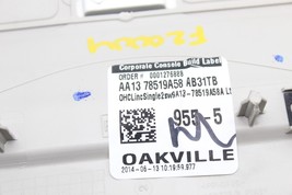 09-15 LINCOLN MKX OVERHEAD CONSOLE SUNROOF SWITCH E6243 image 11