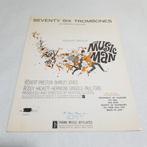 Seventy Six Trombones from the Music Man by Meredith Willson 1957 Sheet Music - $8.98