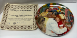 Annie and Daddy Warbucks: The Finale Bradford Knowles Porcelain Collecto... - $92.34 MXN