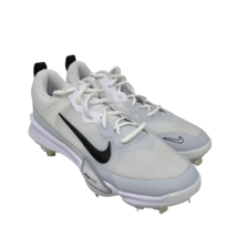 Nike Force Zoom Trout 9 Pro Baseball Cleats Mens 8 White/Platinum FB2907... - $58.74