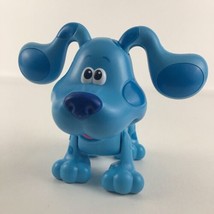 Nickelodeon Blue&#39;s Clues &amp; You Walk &amp; Play Blue 7&quot; Puppy Dog Figure Toy Sounds - £15.75 GBP