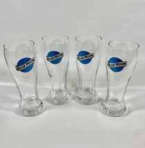 Blue Moon Signature Wheat Beer Glasses 16 Ounces Bar Pub Pint Holiday Ma... - $16.98