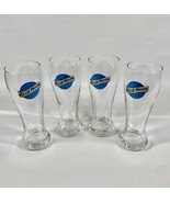 Blue Moon Signature Wheat Beer Glasses 16 Ounces Bar Pub Pint Holiday Ma... - $16.98