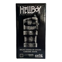 Hellboy Hell Boy Bank Ceramic Coin Right Hand of Doom Lootcrate Exclusive Red - £6.04 GBP