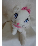Walt Disney White Kitten 8” Bean Bag Toy with very enduring Eyes. (#1231) - $20.74 CAD