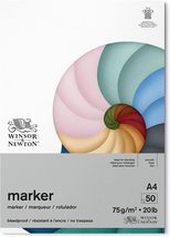 Winsor &amp; Newton ProMarker Superior Bleedproof Marker Paper Pad A4 - £12.64 GBP