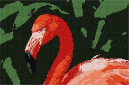 Pepita Needlepoint kit: Flamingo Up Close, 12&quot; x 8&quot; - $86.00+