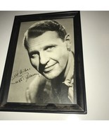 Vintage Picture Of Ralph Bellamy 1940’s Movie Actor, 5”x7” Photo. Hand S... - £13.15 GBP