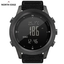 NORTH EDGE APACHE-46 Men&#39;s digital military Sports Watch Compass Altimeter UK - £67.94 GBP