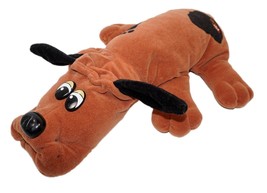 Pound Puppies 14&quot;-15&quot; Plush - Spotted Brown Dog - Tonka Toy Stuffed Anim... - £11.85 GBP