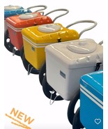 COMPACT ICE CREAM PUSH CART Popsicles Cart Paleta Compact Cart Beer Drin... - $2,660.13