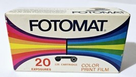 FOTOMAT 20 Exposure, 126 Cartridge Color Print Film - Expired June 1979 ... - £11.16 GBP