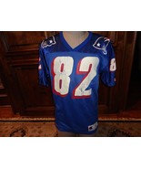 Vtg Champion New England Patriots #82 Vincent Brisby Screen Jersey Adult... - £31.28 GBP