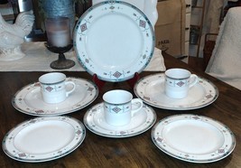 Studio Nova ADIRONDACK Y2201 Salad &amp; Dinner Plates Mugs Aztec Southwest ... - $79.99