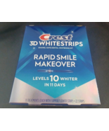 CREST 3D WHITESTRIPS - LEVELS 10 - RAPID SMILE MAKEOVER -Dmgd Box Exp 2027+ - $31.12 CAD