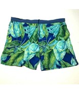 Vintage Chaps Ralph Lauren Swim Trunks Shorts Mens XL Leave Floral Green... - £14.70 GBP