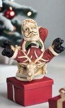 Harmony Kingdom Christmas 1999 “Holy Roller&quot; Santa Roller Skating Bird - $60.37