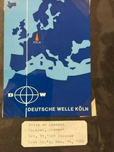 QSL card Ham Radio Happy Station program DXer postcard Cologne Germany K... - £31.61 GBP