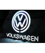 Garage &#39;Volkswagen&#39; VW Neon Sign 16&quot;x14&quot; - £109.30 GBP