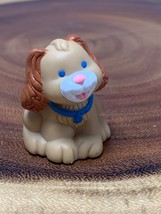 Fisher-Price Loving Family 1993 Puppy Figurine Vintage Dollhouse Tan Bro... - $7.88
