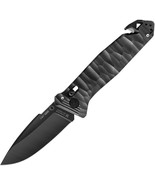 French Army Issued CAC S200 Folding Knife - Black | Tactical w/Strap Cutter - $1,966.21 MXN