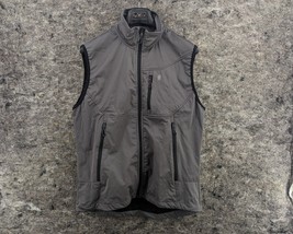 NEW Little Donkey Andy Men&#39;s Sleeveless Softshell Vest Gray Black Size L - $28.99
