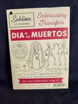 Sublime Stitching Embroidery Pattern Dia De Los Muertos 2001-2018 - £3.72 GBP