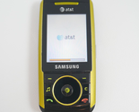 Samsung SGH-A737 A737 Lime Green/Black AT&amp;T Slide Phone - $34.64