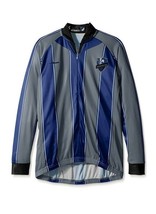 MLS Womens Vomax Long Sleeve Montreal Impact Cycling Jersey Size L Gray - £17.00 GBP
