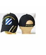 U.S. Army 3rd Infantry Rock The Marne Black Shadow Embroidered Cap Hat - $10.89