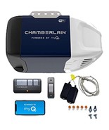 CHAMBERLAIN B2202 Smart Wi Fi Enabled Belt Drive Garage Door Opener with... - $233.75