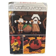 Simplicity 7188 Holiday Soft Sculptured Centerpiece Wall Hanging &amp; Pilgr... - £6.94 GBP