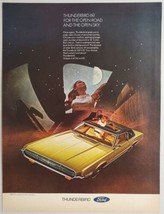 1969 Print Ad Ford Thunderbird 2-Door Landau with Moon Roof - $15.28