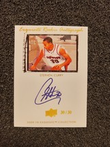 2009 Stephen Curry Autograph Rookie Card. Reprint Mint Condition  - £1.56 GBP