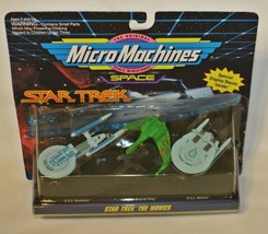 Micro Machines Star Trek The Movies Collector Set #2 Vessels Vintage 1993 Nos - £12.59 GBP