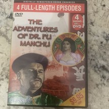 The Adventures of Dr. Fu Manchu-4 episodes Television Classics - £10.30 GBP