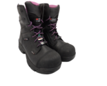 Wolverine Women&#39;s 8&quot; Condor Composite Toe Waterproof Boots Black Purple ... - £53.13 GBP