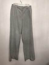 Calvin Klein Women&#39;s Gray Dress Slacks Pleated Wide Leg 8 NWT - £23.98 GBP