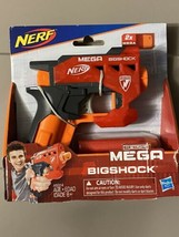 Nerf• N-Strike Mega BigShock Blaster  with 2X Darts• Hasbro• New in Package - £10.05 GBP
