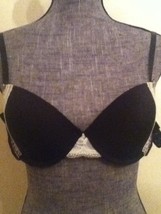 NEW FELINA Black Padded Push-Up Underwire Bra (Size 36B) - MSRP $38.00! - £13.23 GBP