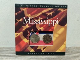 State Quarters Coins of America U.S. Minted Quarter Dollar #20 Mississippi - £7.94 GBP